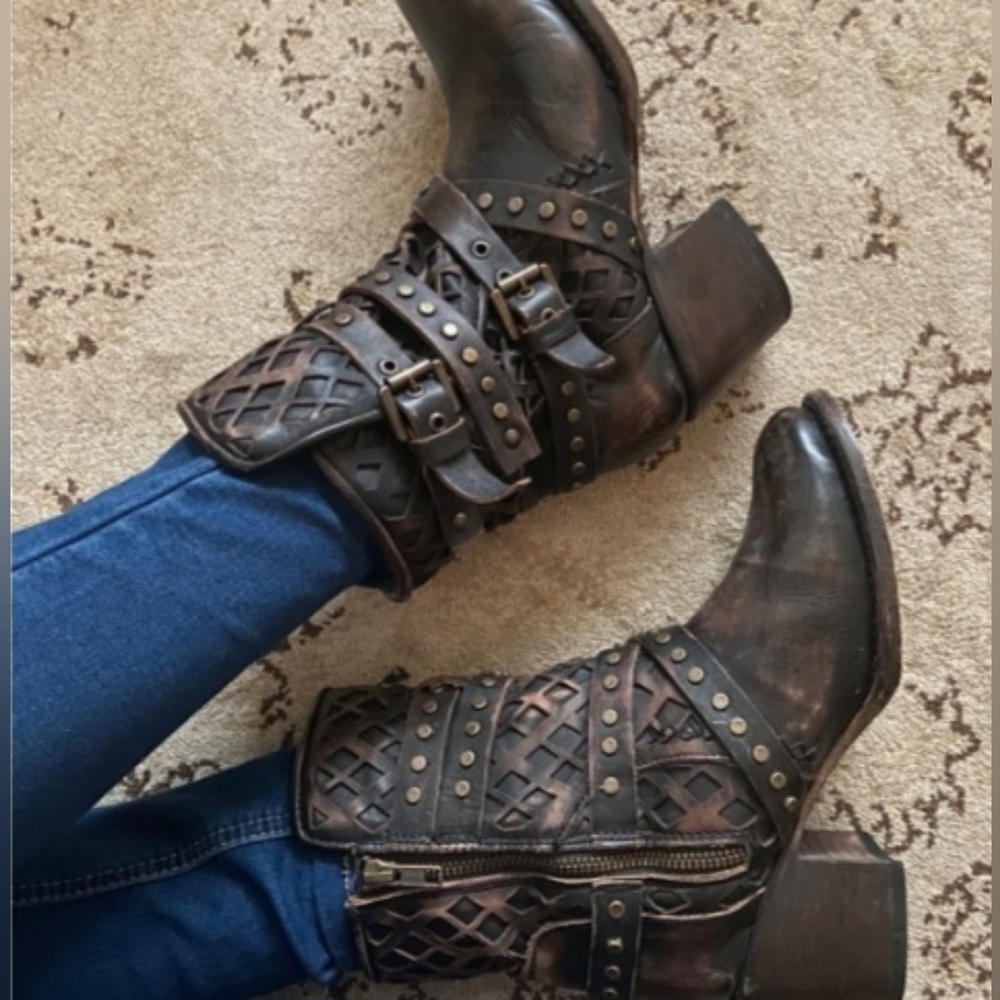 Freebird Cato Boot Chocolate Size 6 - Picture 2 of 7